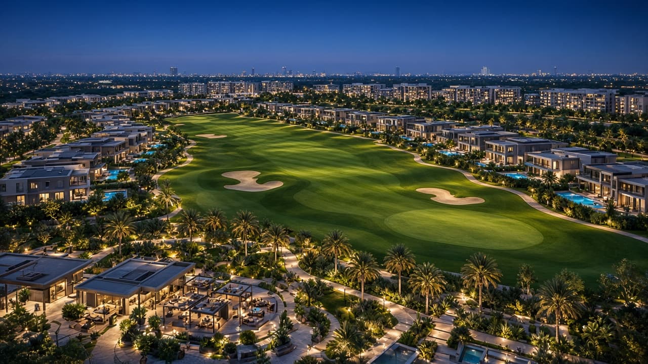 Landscaped parkland and fairways